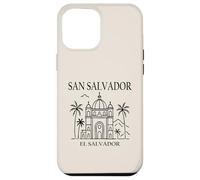 San Salvador El Salvador City Skyline Travel Souvenir Coque pour iPhone 12 Pro Max