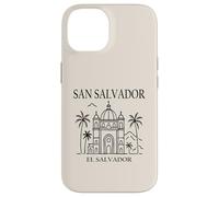 San Salvador El Salvador City Skyline Travel Souvenir Coque pour iPhone 14