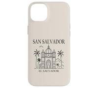 San Salvador El Salvador City Skyline Travel Souvenir Coque pour iPhone 14 Plus