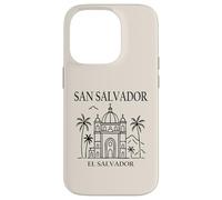 San Salvador El Salvador City Skyline Travel Souvenir Coque pour iPhone 14 Pro