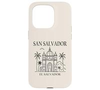 San Salvador El Salvador City Skyline Travel Souvenir Coque pour iPhone 15 Pro