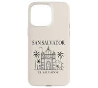 San Salvador El Salvador City Skyline Travel Souvenir Coque pour iPhone 15 Pro Max
