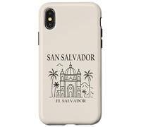 San Salvador El Salvador City Skyline Travel Souvenir Coque pour iPhone X/XS