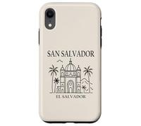 San Salvador El Salvador City Skyline Travel Souvenir Coque pour iPhone XR