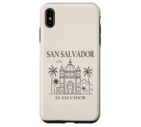 San Salvador El Salvador City Skyline Travel Souvenir Coque pour iPhone XS Max