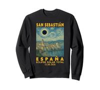 San Sebastián, España Eclipse Solar Total 2026 Sweatshirt