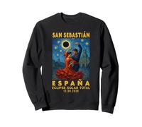 San Sebastián, España Eclipse Solar Total 2026 Sweatshirt