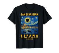 San Sebastián, España Eclipse Solar Total 2026 T-Shirt