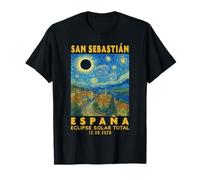 San Sebastián, España Eclipse Solar Total 2026 T-Shirt