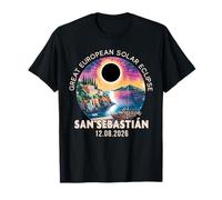 San Sebastián, Spain Great European Solar Eclipse 2026 T-Shirt