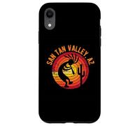 San Tan Valley Arizona Dancing Kokopelli Design Vieilli Coque pour iPhone XR