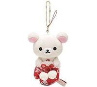 San-X Korilakkuma dans une chaîne de poupée en peluche à breloque mascotte série mascotte d'hiver (MR03901) G