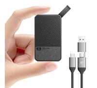 SAN ZANG MASTER Disque dur externe 1 To, 560 Mo/s en lecture, 520 Mo/s en écriture, USB 3.2 Gen.1, Disque dur externe pour iPhone 15 Series, PC et console de jeux, noir