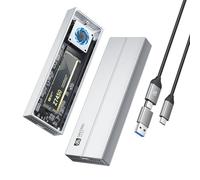 SAN ZANG MASTER Enclosure NVMe Enclosure USB 4 M2 Enclosure NVMe Enclosure Boîtier NVMe refroidi actif avec ventilateur (pas SATA) - USB4/Thunderbolt 4 - Seulement pour boîtier SSD m2 - Pour Mac/PC