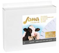 Sana Filtre à lait Premium, cousu-100 pcs. Recommandé pour le robot de traite, 120 g