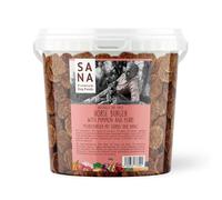 SANA Premium Dog Foods I Burgers séchés à l'air 100 % naturels dans un seau de 1 kg I Différentes variétés (seau de 1 kg, burger de cheval avec citrouille et poire)
