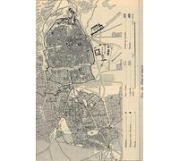 Sanaa Yemen Map Journal: Vintage Map Notebook