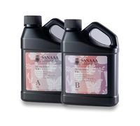 SANAAA Caoutchouc Silicone Liquide pour Moulage, Rapport de Mixtion 1:1 5A Silicone Moulage pour Moules en Résine, Moulage, Fabrication Resin, Manuelle, Artisanat, Moule Savon (1100g)