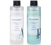 SANAAA Kit de Fabrication de moules en Silicone - Caoutchouc de Silicone Liquide Vert pour moules en résine, Fabrication à la Main (500 g)