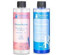 SANAAA Kit de Fabrication de Moules en Silicone - Caoutchouc Liquide Bleu pour Résine, Fabrication à la Main (500 g)