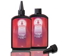 SANAAA Résine UV cristalline Type Dur 250 g Résine de durcissement UV Transparente, résine activée par la lumière Solaire pour Fabrication de Bijoux en résine de Bricolage