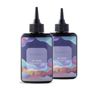 SANAAA Résine UV Faible Viscosité200g,Durcissement Rapide Resin pour Bijoux | Resin Transparente pour Timbre de Pâte Polymère, Vase, Stylo, Boucles d'Oreilles DIY pour Faire des Bijoux