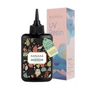 SANAAA Résine UV Transparente,Faible Viscosité Resine UV Pour Bijoux,Resin de Durcissement Solaire pour Artisanat DIY et de Revêtement,Colle Liquide Loisirs Creatifs(100g)