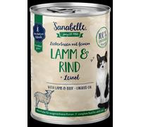 Sanabelle 400gx6 Boîte Agneau & Bœuf