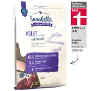 Sanabelle Adult à l'autruche - Aliments secs pour chats adultes (à partir de 12 mois) - 1 x 10 kg