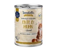Sanabelle Avec canard et poulet | 6 x 400 g de nourriture humide pour chat