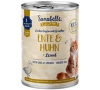 SANABELLE Canard & Poulet 400 g de pâté pour chats adultes