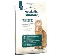 Sanabelle Outdoor | aliments secs pour chats adultes (à partir de 12 mois) | spécialement adaptés aux chats d'extérieur qui font beaucoup d'exercice | 1 x 10 kg