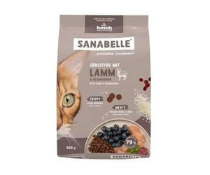 SANABELLE Sensitive Agneau 400 g pour chats ayant un système digestif sensible