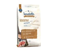 Sanabelle Sensitive avec de l'agneau | Croquettes pour Chats nutritionnellement sensibles | 4 x 2 kg
