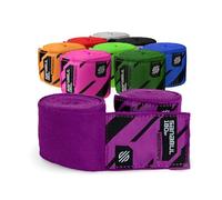Sanabul 450cm élastique Professionnels protège-Mains pour la Boxe Muay Thai Kickboxing MMA (Violet, 450cm)