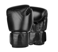 Sanabul Battle Gants de kickboxing professionnels, BFKBX-Black12oz, Noir , 360 ml (12 oz)