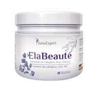 SanaExpert ElaBeauté | Collagène pour la Beauté de la Peau avec Q10, OPC, Biotine, Zinc et Vitamines | 150 Grammes | Ingrédients 100% Naturels | Fabriqué en Allemagne