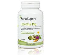SanaExpert LeberVital Pro | Purification du Foie et des Reins | 120 Gélules aux Extraits de Chardon-Marie, d'Artichaut et de Curcuma | Ingrédients Vegan 100% Naturels | Fabriqué en Allemagne