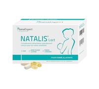 SanaExpert Natalis Lact Complément Allaitement et Post Partum, Vitamines avec Acide Folique, DHA Oméga 3, Fenouil, Fenugrec, Biotine, Vitamines D, A, B et Minéraux pour Lactation, 90 Capsules