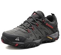 SANANG Hommes Chaussures De RandonnéE en Daim pour L'ExtéRieur - RéSistant à l'usure pour La RandonnéE,La Marche,La Chasse,L'Utilisation Tactique