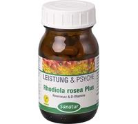 Sanatur Rhodiola Rosea Plus Gélules de vitamines B pour la performance et le psychisme, 60 gélules