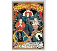 SaNavie Poster The Sanderson Sisters Hocus Pocus - Décoration d'Halloween en fer - Décoration murale vintage pour café, bar, pub, maison, bière, travaux manuels, 2,4 x 30,5 cm