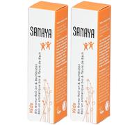 SANAYA Roll On Aromatique bio & Fleurs de Bach Kids Rouleau 2x10 ml