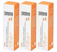 SANAYA Roll On Aromatique bio & Fleurs de Bach Kids Rouleau 3x10 ml