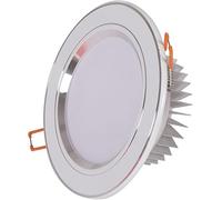 SANBDDLYY LED downlight 3/5/7/12/18W plafonnier encastré domestique 3000K/6000K température de couleur réglable, lumière douce sans éblouissement(12W,Warm light)