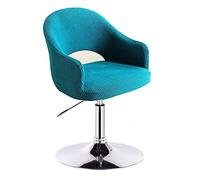 SANBDDLYY Lot de 4/1/2 housses de chaise de salle à manger avec accoudoirs à oreilles, dossier incurvé, housse de chaise de cuisine, accoudoir moderne en forme d'arc, hauteur de comptoir, housses de p