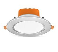 SANBDDLYY Spot de Plafond Downlight for Salon Projecteurs intégrés Luminaires Domestiques Ultra-Minces Lumières Canette Commerciales 1Pack / 4Packs(Warm light,1 Pack 9W)