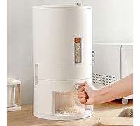 SanBouSi Distributeur Cereales Récipient de Stockage de Riz, Boîtes de Riz Boîte de Riz Scellée étanche aux Insectes et à L'humidité Seau pour céréales, riz (20L)