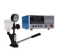 SanBouSi Testeur D'injecteur à Rampe Commune Multifonction CR-C avec 600 Bar Testeur d'Injecteur Testeur de Buse d'Injection Diesel pour Calibrer la Pression de Carburant