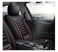 SANCAK Housses Siège Housses De Sièges Auto en Cuir pour Ford pour Focus pour Kuga pour Puma pour Mustang(Rouge)